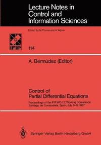 bokomslag Control of Partial Differential Equations