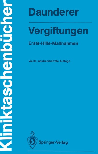 Max Daunderer - Vergiftungen, Häftad