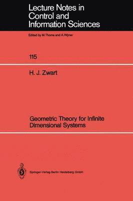 Hans J. Zwart - Geometric Theory for Infinite Dimensional Systems, Häftad