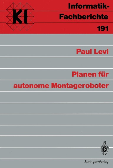 Paul Levi - Planen für autonome Montageroboter, Häftad