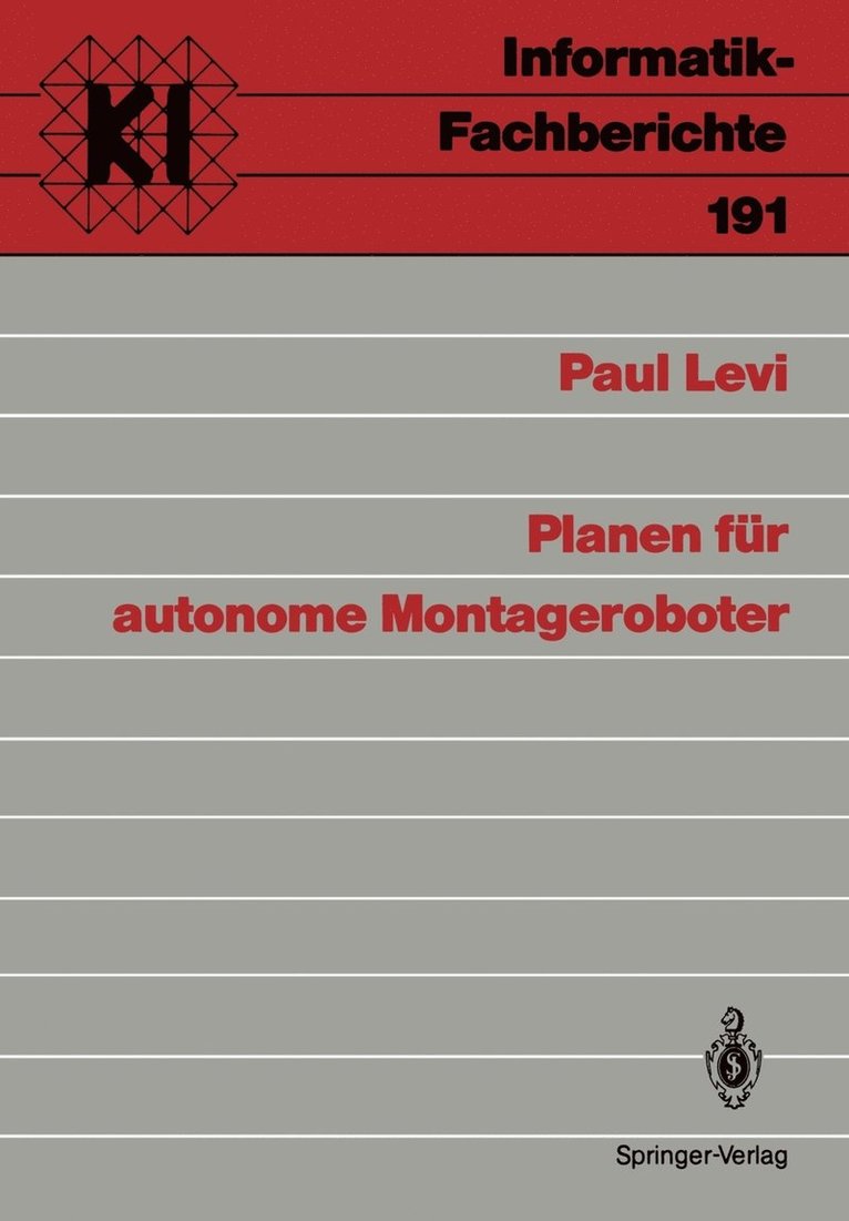 Planen für autonome Montageroboter 1