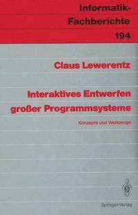 bokomslag Interaktives Entwerfen großer Programmsysteme