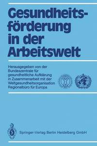 bokomslag Gesundheitsfrderung in der Arbeitswelt