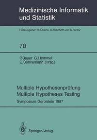bokomslag Multiple Hypothesenprfung / Multiple Hypotheses Testing