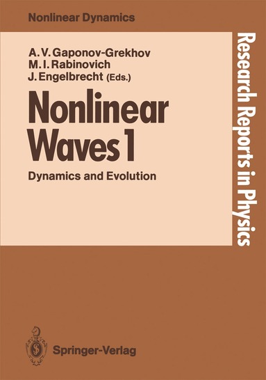 Andrei V. Gaponov-Grekhov, Mikhail I. Rabinovich, Jüri Engelbrecht - Nonlinear Waves 1, Häftad