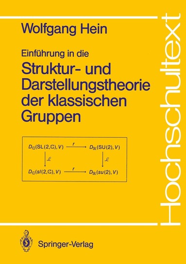 Wolfgang Hein - Einführung in die Struktur- und Darstellungstheorie der klassischen Gruppen, Häftad