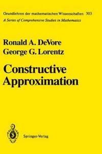 bokomslag Constructive Approximation
