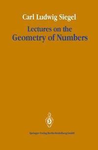 bokomslag Lectures on the Geometry of Numbers