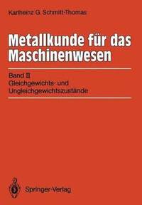 bokomslag Metallkunde fr das Maschinenwesen