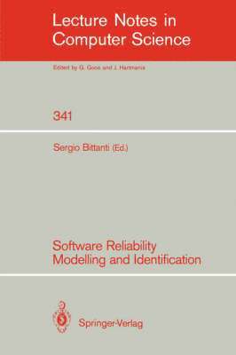 bokomslag Software Reliability Modelling and Identification