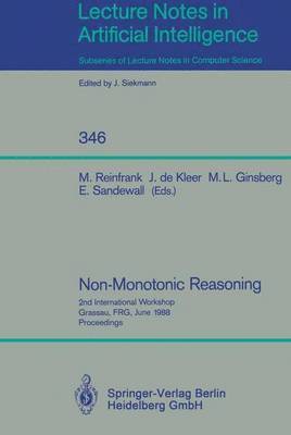 Non-Monotonic Reasoning 1