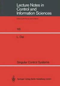 bokomslag Singular Control Systems