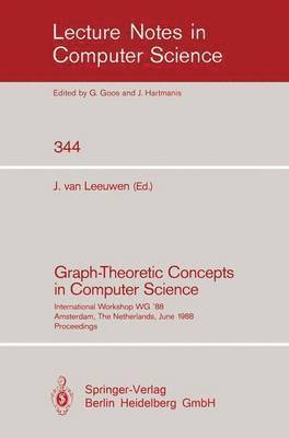 bokomslag Graph-Theoretic Concepts in Computer Science