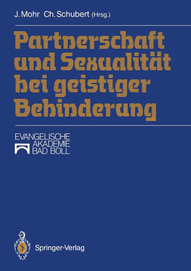 Partnerschaft und Sexualitt bei geistiger Behinderung 1