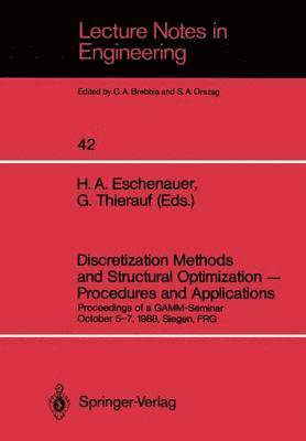 bokomslag Discretization Methods and Structural Optimization - Procedures and Applications
