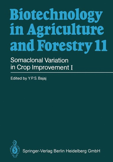 bokomslag Somaclonal Variation in Crop Improvement I