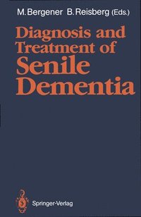 bokomslag Diagnosis and Treatment of Senile Dementia