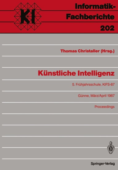 Thomas Christaller - Künstliche Intelligenz, Häftad