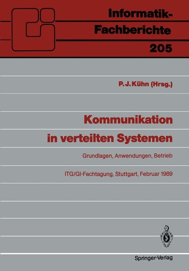 Paul J. Kühn - Kommunikation in verteilten Systemen, Häftad