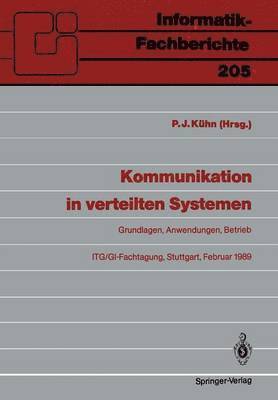 bokomslag Kommunikation in verteilten Systemen