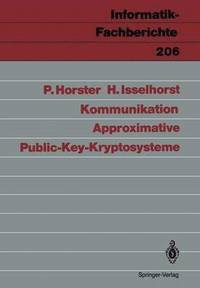 bokomslag Approximative Public-Key-Kryptosysteme