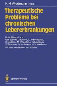 bokomslag Therapeutische Probleme bei chronischen Lebererkrankungen