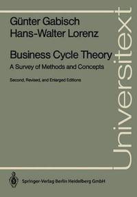 bokomslag Business Cycle Theory