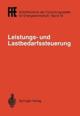 bokomslag Leistungs- und Lastbedarfssteuerung