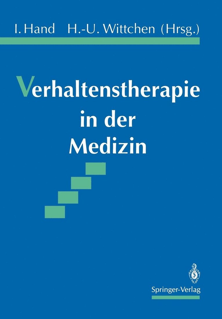 Verhaltenstherapie in der Medizin 1