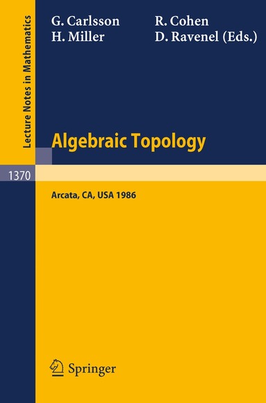 Gunnar Carlsson, Ralph Cohen, Haynes R. Miller, Douglas C. Ravenel - Algebraic Topology, Häftad
