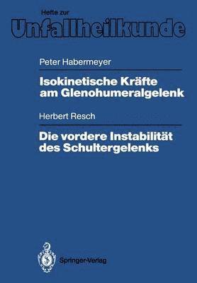 bokomslag Isokinetische Krfte am Glenohumeralgelenk. Die vordere Instabilitt des Schultergelenks