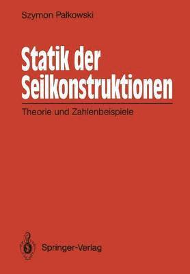 bokomslag Statik der Seilkonstruktionen