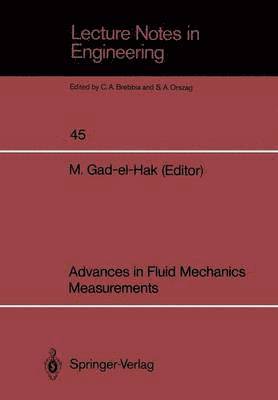 Advances in Fluid Mechanics Measurements 1