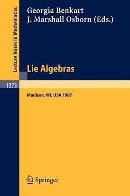 Georgia Benkart, J.Marshall Osborn, J. Marshall Osborn - Lie Algebras, Häftad