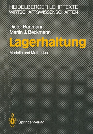 Dieter Bartmann, Martin J. Beckmann - Lagerhaltung, Häftad
