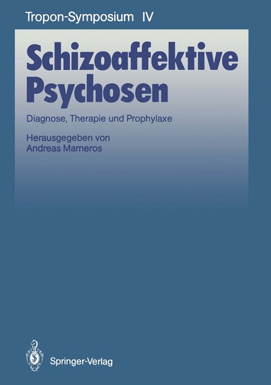 bokomslag Schizoaffektive Psychosen