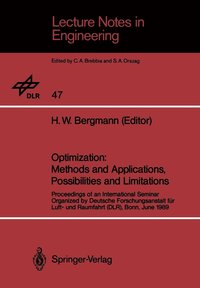 bokomslag Optimization: Methods and Applications, Possibilities and Limitations