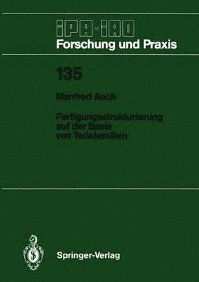 bokomslag Fertigungsstrukturierung auf der Basis von Teilefamilien