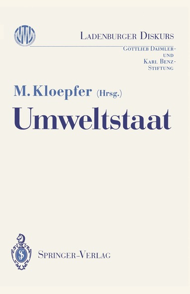 Michael Kloepfer, Michael Kloepfer - Umweltstaat, Häftad