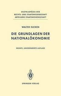 bokomslag Die Grundlagen der Nationalkonomie