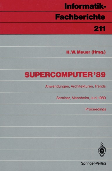 Hans W. Meuer - Supercomputer ’89, Häftad
