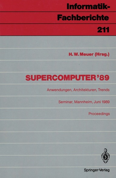 bokomslag Supercomputer '89