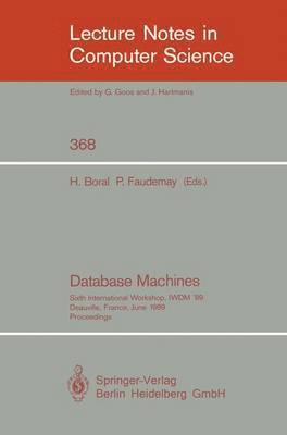 Haran Boral, Pascal Faudemay - Database Machines, Häftad