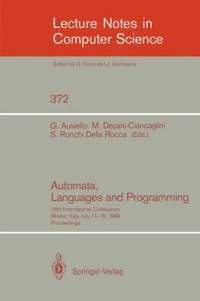 bokomslag Automata, Languages and Programming