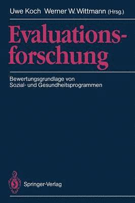 bokomslag Evaluationsforschung