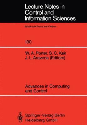 bokomslag Advances in Computing and Control