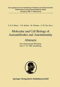 bokomslag Molecular and Cell Biology of Autoantibodies and Autoimmunity. Abstracts
