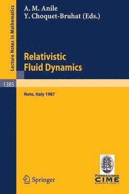 Relativistic Fluid Dynamics 1