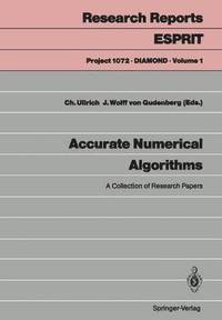 bokomslag Accurate Numerical Algorithms