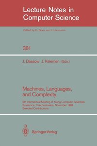 bokomslag Machines, Languages, and Complexity